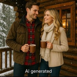 Vineyard Vines Red and Blue Flannel 100% Cotton Plaid Men's Shirt Size Large